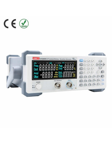 Generador de funciones utg9005c ii - vista frontal derecha