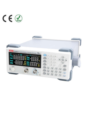 Generador de funciones utg9005c ii - vista frontal izquierda