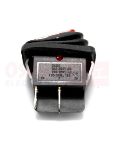 Switch Interruptor Balancín Rojo IP67 4 pines 2 posiciones - vista principal 2