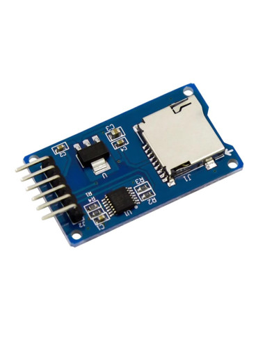 Módulo de Lectura Micro SD - vista final