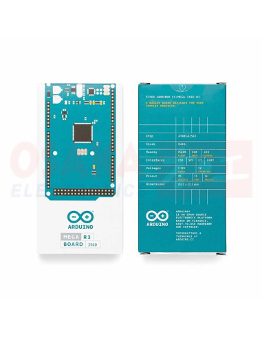 ARDUINO MEGA 2560 REV3 - vista empaque