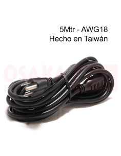 Extensión Polo a Tierra AWG18 5mtr Taiwán - vista principal 2