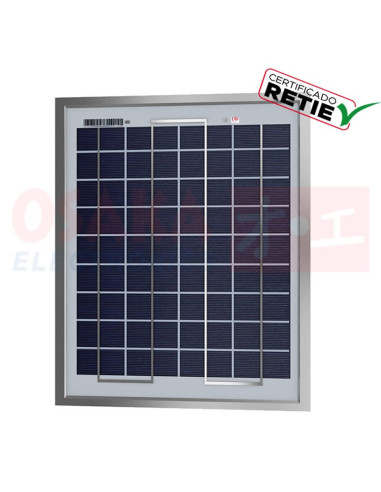 Imagen de Panel Solar Policristalino 10W SF-6P10 - vista frontal