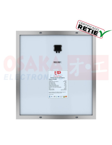 Imagen de Panel Solar Policristalino 80W SF-6P80 - vista final