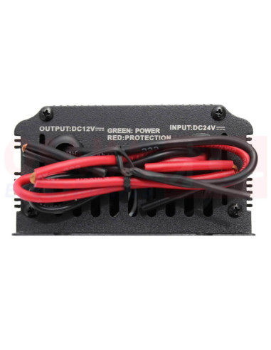 Imagen de Convertidor DC reductor 24V a 12V 5A - vista lateral