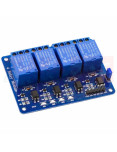 Modulo Relé 4 Canales 5VDC con Optoacoplador - vista principal
