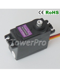 Imagen de Servomotor MG996R Alto Torque 360° Engranajes Metálicos - vista principal 2