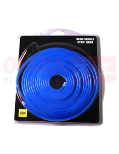 Neón LED flexible 12vdc luz Azul rollo 5mtr - vista principal 2