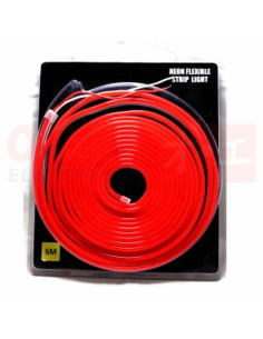 Neón LED flexible 12vdc luz Rojo rollo 5mtr - vista principal 2
