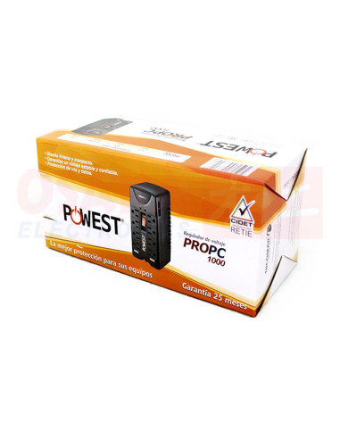 Imagen de Regulador Estabilizador de Voltaje PC Powest PROPC - Empaque