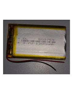 Imagen de Pila Lithium 3.7V 1300mA - vista principal