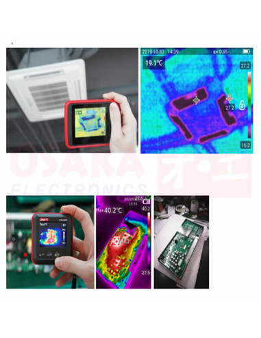 Imagen de Cámara Termográfica UTi120T UNIT - vista usos