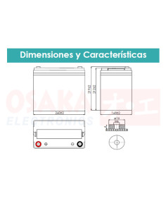 Imagen de Bateria GEL 12V 75Ah - vista principal 2