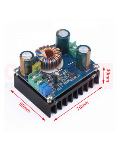 Imagen de Regulador convertidor DC-DC 600W 12-60V a 12-80V DC Step Up yhd11003a - vista principal 2