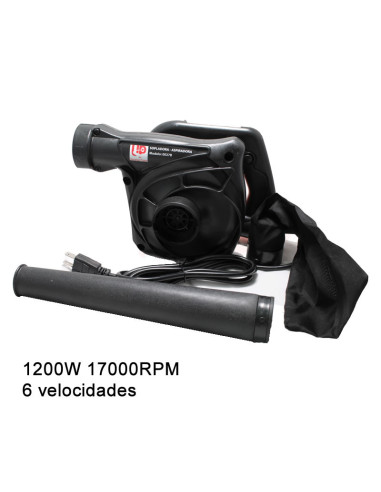 Imagen de Sopladora Aspiradora Blower para PC 1200W 6 velocidades - vista lateral