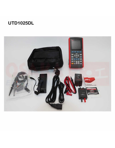 Imagen de UTD1025DL Osciloscopio portátil-vista final