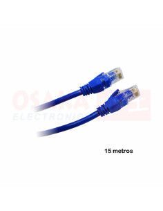 Imagen de Cable RJ45 Internet Categoría 6 Azul 15mtr-vista principal 2