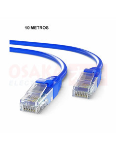 Imagen de Cable RJ45 Internet Categoría 6 Azul 10mtr-vista principal 2