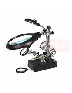 Imagen de Ayudante Soldadura Tercera mano con Luz ZD-126-3-vista principal 2