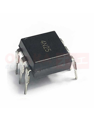 Imagen de Optoacoplador 4N25 - vista frontal