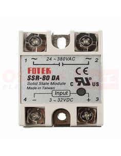 Imagen de Relevo Estado Solido Fotek SSR-80DA - vista principal
