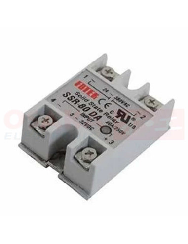 Imagen de Relevo Estado Solido Fotek SSR-80DA - vista final