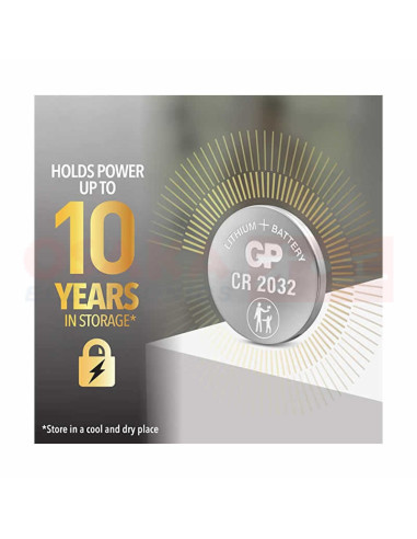 Imagen de Bateria Pila CR2032 GP 3V - vista final