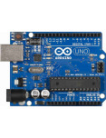 Imagen de Board Arduino UNO R3 vista frontal