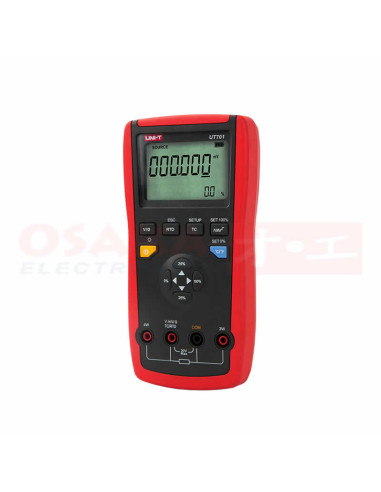 Imagen de Calibrador de Medidores de Temperatura UT701 - vista frontal