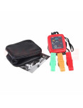 Imagen de Detector Secuencial de Fase Sin Contacto UT262A - vista con accesorios Imagen de Detector Secuencial de Fase Sin Contacto UT262A - vista con accesorios