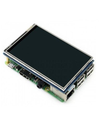 Imagen de Pantalla LCD TFT Touch 3.5" 320x480px Raspberry Pi - vista final