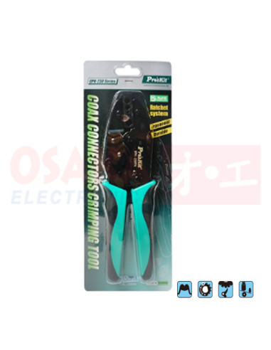Imagen de Ponchadora para Terminal no aislado 6PK-230C Proskit - vista empaque