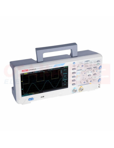 Imagen de Osciloscopio Ultra Fósforo Digital 70Mhz 2 canales UPO2072CS - vista lateral