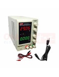 Imagen de Fuente Regulada Variable Sencilla UTP3313TFL-II - vista con accesorios Imagen de Fuente Regulada Variable Sencilla UTP3313TFL-II - vista con accesorios