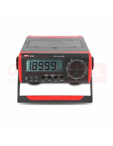 Imagen de Multímetro Digital de Banco UT802 - vista frontal