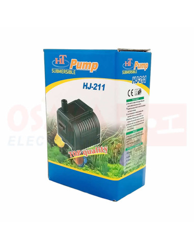 Imagen de Bomba de agua Sumergible HJ-211 45cm 110Vac - vista empaque