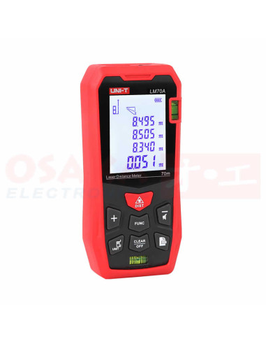 Imagen de Medidor de distancia láser LM70A - vista lateral