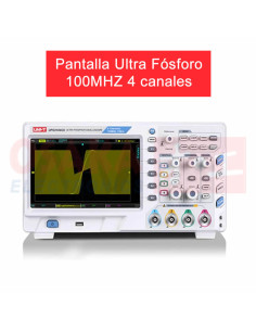 Imagen de Osciloscopio Ultra Fosforo Digital 100MHZ 4 Canales UPO2104CS - vista principal