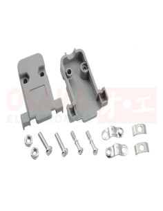 Imagen de Carcasa plástica para conector serial DB9 - vista principal 2