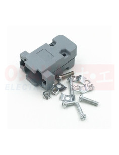 Imagen de Carcasa plástica para conector serial DB9 - vista principal