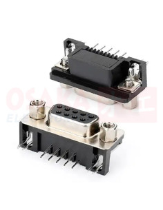 Conector serial DB9 Hembra Impreso - vista principal 2