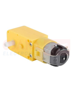 Imagen de Motor Reductor 12V 2 ejes Amarillo - vista principal