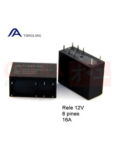 Imagen de Relevo 12V 8 pines 16A  TONGLING - vista principal 2
