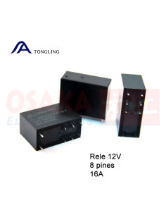 Imagen de Relevo 12V 8 pines 16A  TONGLING - vista principal