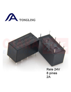 Imagen de Relevo 24V 8 pines 2A  TONGLING - vista principal 2