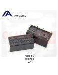 Imagen de Relevo 5V 8 pines 2A  TONGLING - vista principal