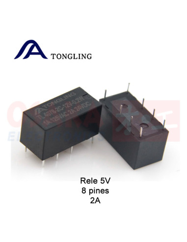 Imagen de Relevo 5V 8 pines 2A  TONGLING - vista final