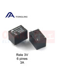 Imagen de Relevo 3V 6 pines 3A TONGLING - vista principal