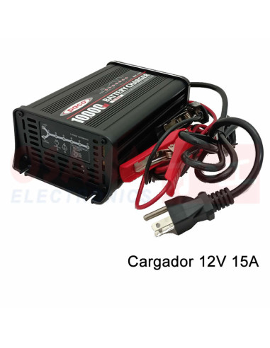 Imagen de Cargador de batería PACO MBC-1215 - vista cables