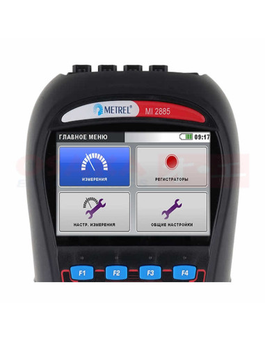 Imagen de Analizador de Calidad de Energía trifásico METREL MI2885 - vista pantalla